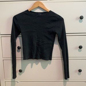 Ribbed Brandy Melville Crop Top